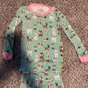 Little Sleepies 3T two piece dog print